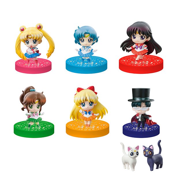 Estas Figuras Chibi de Sailor Moon Son Adorables!